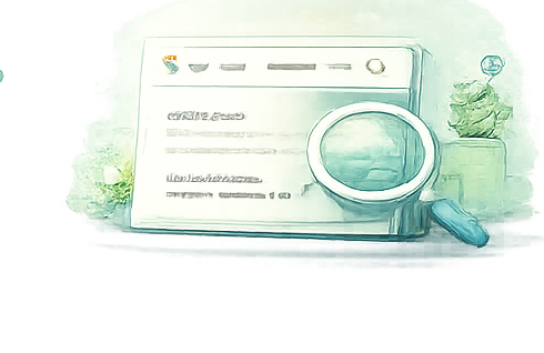 Smart menu search with magnifier
